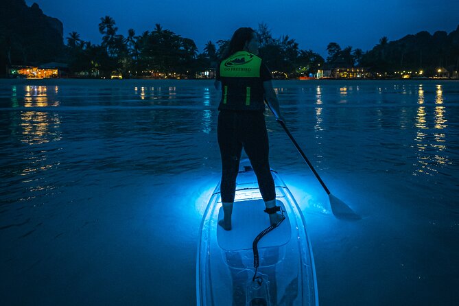 Krabi Stand-Up Paddleboard Illuminated Night Tour - Watching the sea glow after dark