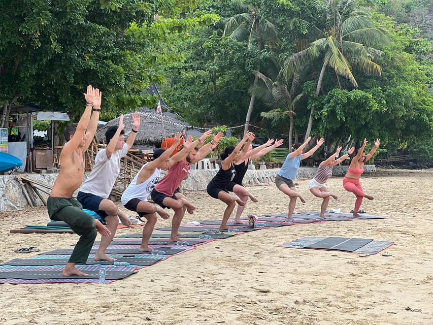 Krabi: Sunrise Yoga Balance Join-in Class - Starting with the sea air at 7:30