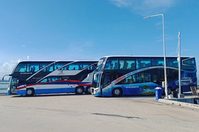 Krabi To Koh Phangan(Phangan Island) by Bus and Ferry - Arriving at Thong Sala Pier