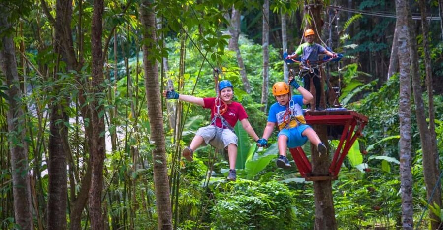 Krabi: Ultimate Zipline Games Challenge - Key points at a glance