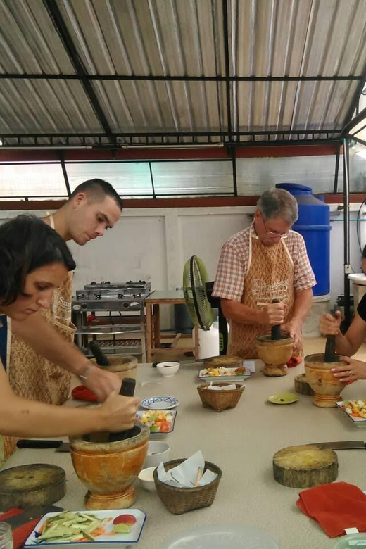 Krabi: Unveiling Thai Flavors by Night at Smart Cook School - Eating the food you have prepared