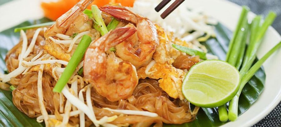 Krabi: Ya's Cookery Late Afternoon Thai Cooking Class - Eating everything you prepare