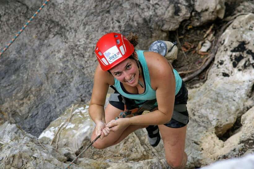 Krabi: Ziplining with Abseiling and Rock Climbing Options - The full-day package and lunch