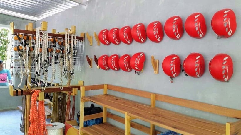 Krabi: Ziplining with Abseiling and Rock Climbing Options - Safety, nerves, and the guide team