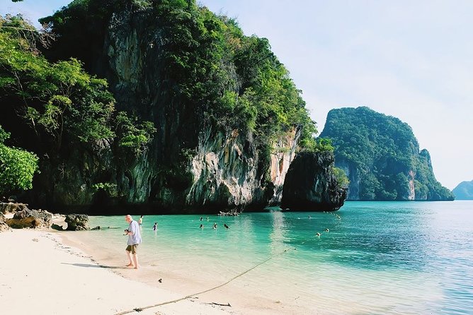 Longtail Boat Private Charter Tour to Hong Islands From Krabi - Ko Lao La Ding, a small island pause