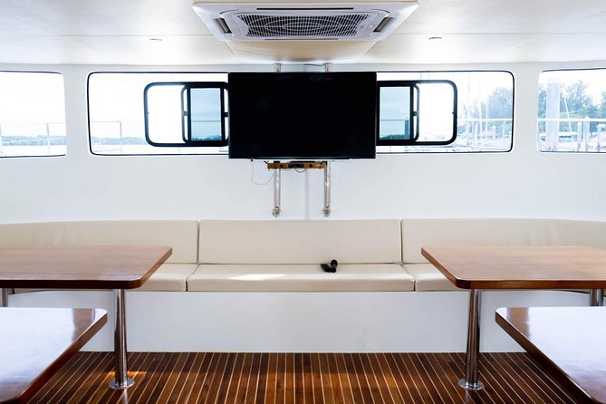 Luxury Sunset Cruise at Krabi's Coastlin with Power Catamaran - Koh Poda brings the classic white beach