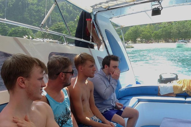 Phi Phi Don & Phi Phi Leh Sunset Trip by Arisa Speed Boat - Bamboo Island brings an early beach break