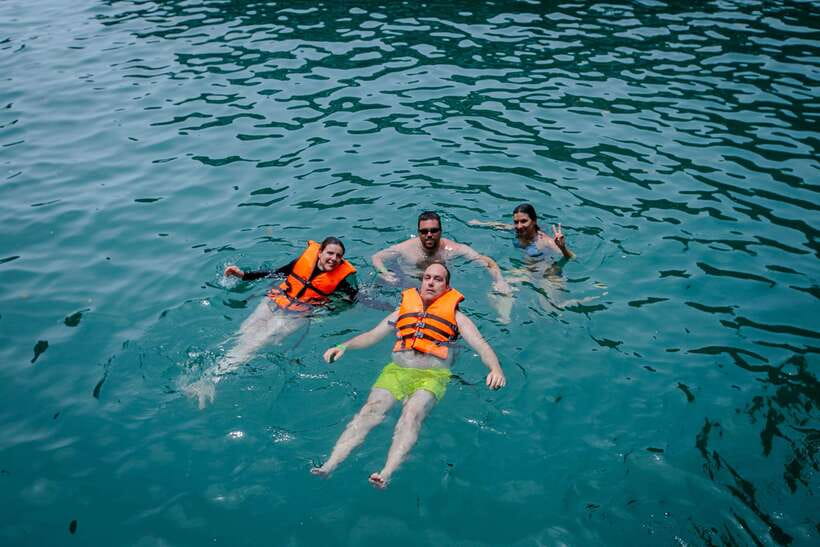 Phi Phi : Half Day By Speed Boat 4 hours Phi Phi Lay - Shark Point is the main water stop