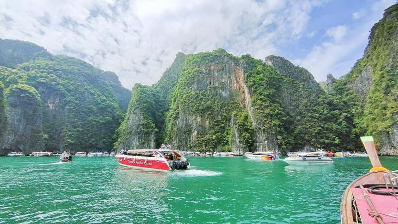 Phi Phi: Half Day Long Tail Boat to Maya Bay - Meeting at McDonald’s by the pier