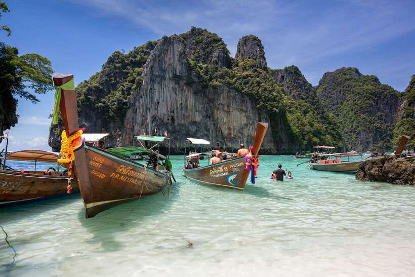 Phi Phi Half Day or Full Day by Longtail to Maya and Bamboo - Pileh Lagoon, the scenic high point