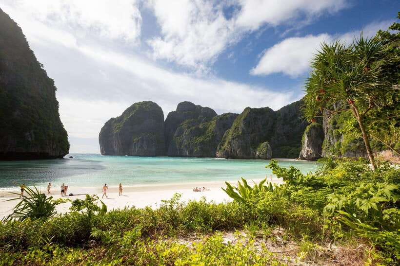 Phi Phi Half Day or Full Day by Longtail to Maya and Bamboo - Maya Bay, famous for good reason and crowded for the same reason