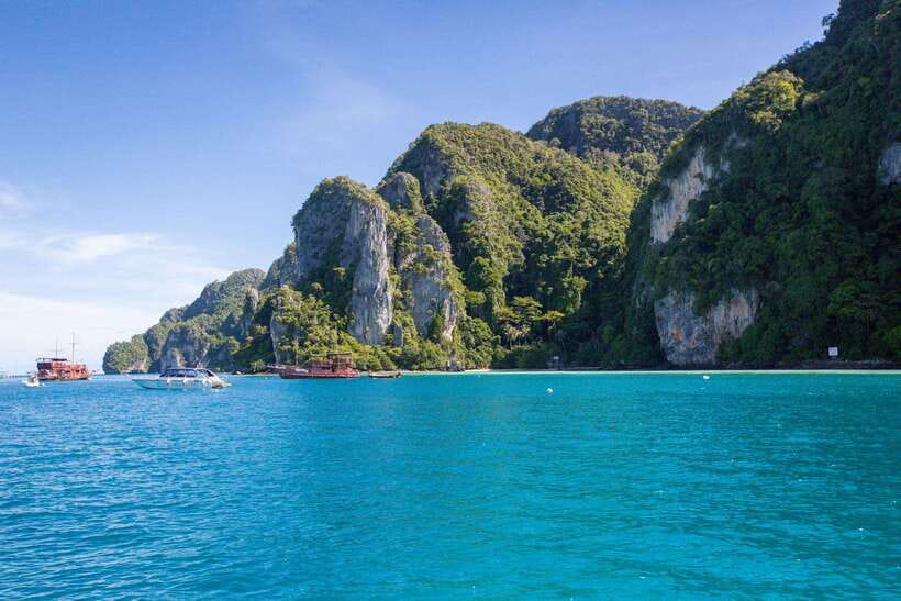 Phi Phi Half Day or Full Day by Longtail to Maya and Bamboo - Sunset and glowing plankton after dark