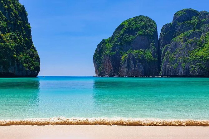Phi Phi Island Speed Boat Adventure from Krabi - Pileh Lagoon, limestone walls, and optional longtail boats