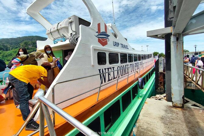 Phi Phi Island to Krabi Town by Ferry - Schedule choices and the risk of changes