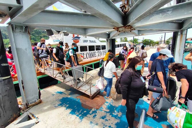 Phi Phi Island to Krabi Town by Ferry - What the four-star punctuality means