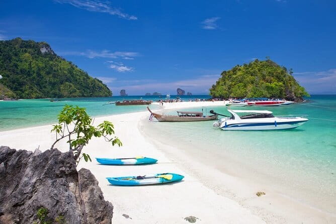 Phi Phi, Maya and Bamboo Islands Day Tour by Speedboat in Krabi - Pi Leh Bay delivers the classic Phi Phi scenery