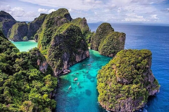 Phi Phi, Maya and Bamboo Islands Day Tour by Speedboat in Krabi - Loh Samah Bay is a key water stop