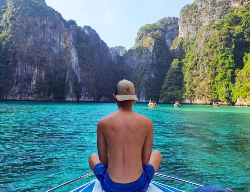 Phi Phi: Maya Bay, Bamboo Island & Plankton Full-Day Tour - Monkey Bay and the first look at Phi Phi’s cliffs