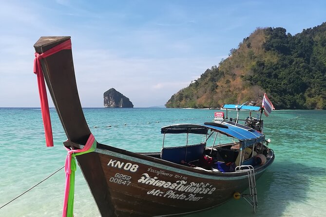 Private Half-Day Krabi Four Islands Tour with long-tail Boat - Tup Island and Talay Waek at low tide