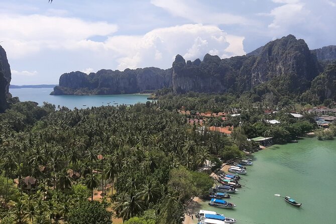 Private Half-Day Krabi Four Islands Tour with long-tail Boat - Railay Beach brings the cliffs