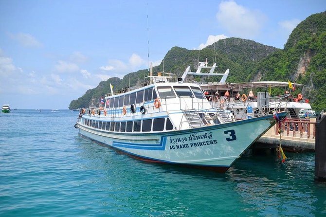 Railay Beach to Koh Phi Phi by Ao Nang Princess Ferry - High Season and Low Season Schedules