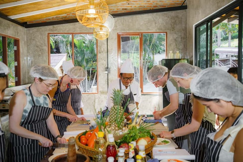 Railay: Hands-On Thai Cooking Class at Railay Beach - Cooking Thai food instead of just watching
