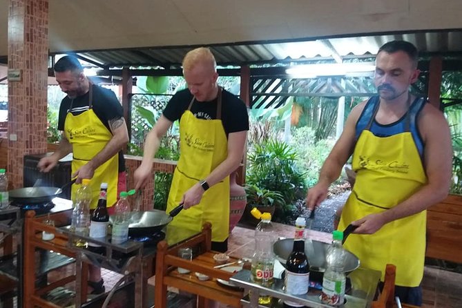 Siam Cuisine Thai Cookery School Krabi - The recipe book gives the class value after Krabi