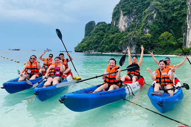 Snorkeling and Kayaking Tour at Hong Islands From Krabi - Hong Island Beach: lunch, swimming, and breathing room