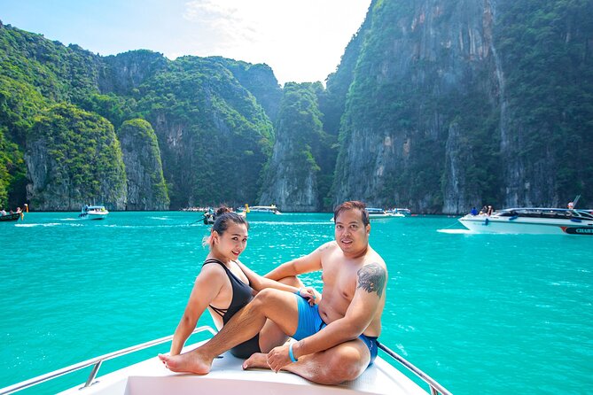 Snorkeling to Phi Phi Islands by Speedboat from Koh Lanta - Phi Phi Le and the famous Maya Bay view