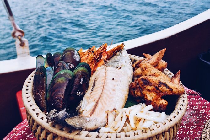 Sunset Culinary & Romance Cruise – Krabi - Tup Island and the sandbar at low tide