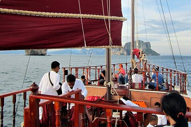 Sunset Dinner Cruise with night Swimming by Luxury Junk Boat - Poda Island gives you the first proper swim