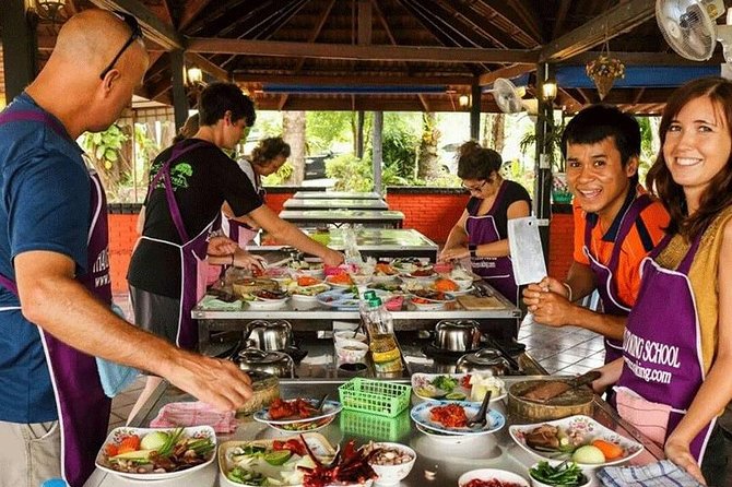 Thai Charm Cooking School Krabi - From soup and salad to a full Thai meal