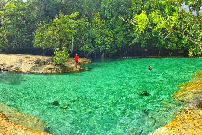Tiger Cave Temple, Emerald Pool & Hot Springs Tour from Krabi - Emerald Pool first, with time for the Blue Lagoon