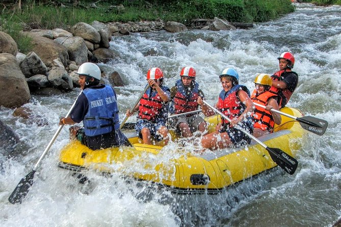 White Water Rafting Adventure on Songprak River from Krabi - What the rafting feels like for beginners